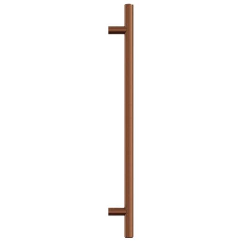 Skabshåndtag 5 stk. 224 mm rustfrit stål bronzefarvet