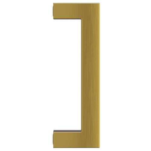 Skabshåndtag 10 stk. 96 mm rustfrit stål guldfarvet