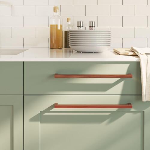 Skabshåndtag 5 stk. 320 mm rustfrit stål bronzefarvet