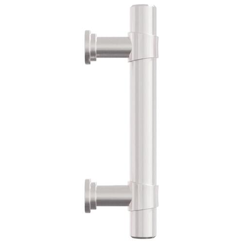 Skabshåndtag 10 stk. 64 mm rustfrit stål sølvfarvet