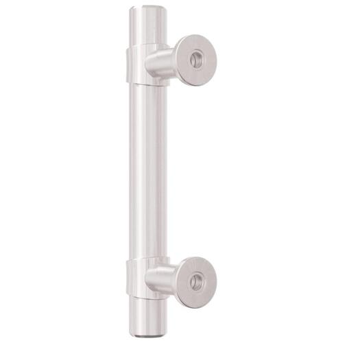 Skabshåndtag 10 stk. 64 mm rustfrit stål sølvfarvet