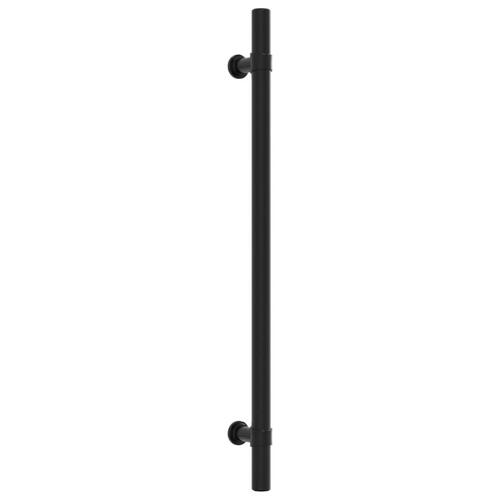 Skabshåndtag 5 stk. 224 mm rustfrit stål sort
