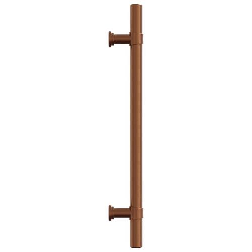 Skabshåndtag 10 stk. 160 mm rustfrit stål bronzefarvet