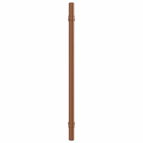 Skabshåndtag 5 stk. 224 mm rustfrit stål bronzefarvet