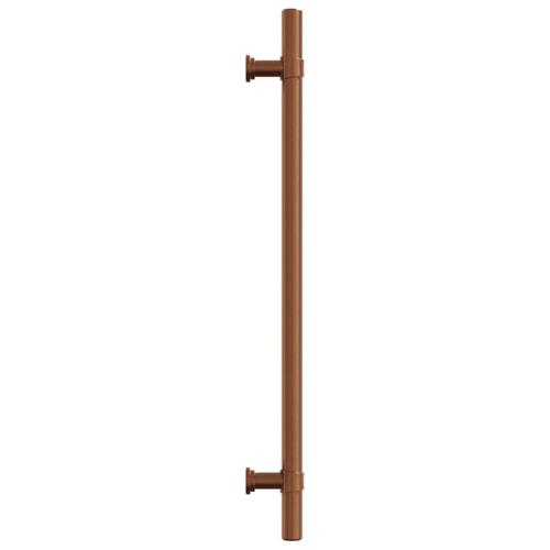 Skabshåndtag 5 stk. 224 mm rustfrit stål bronzefarvet
