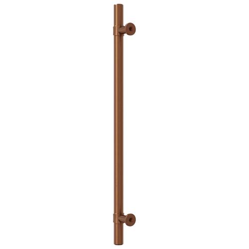 Skabshåndtag 5 stk. 224 mm rustfrit stål bronzefarvet