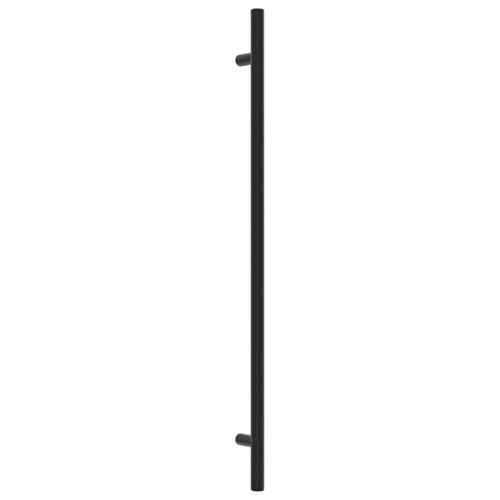 Skabshåndtag 5 stk. 320 mm rustfrit stål sort