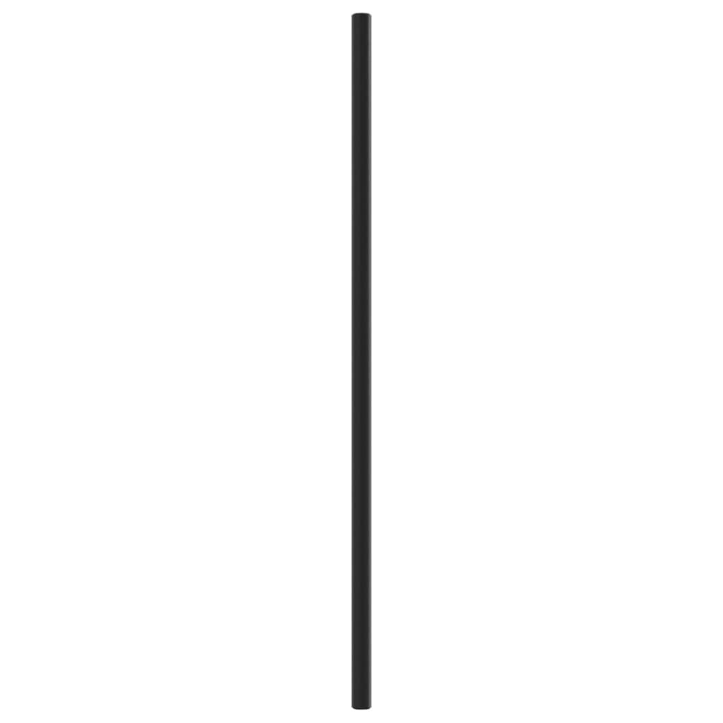Skabshåndtag 5 stk. 320 mm rustfrit stål sort