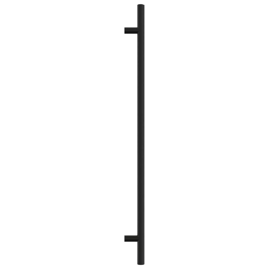 Skabshåndtag 5 stk. 320 mm rustfrit stål sort