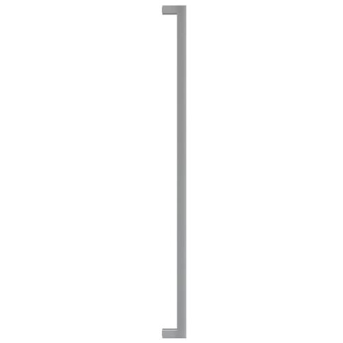 Skabshåndtag 5 stk. 480 mm rustfrit stål sølvfarvet