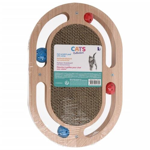Pets Collection kradsemåtte til katte 41,5x27x5 cm naturfarvet