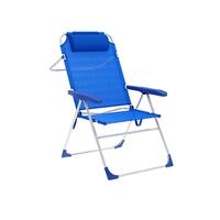Polstrede Campingstol Marbueno Blå 67 x 99 x 66 cm