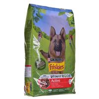 Foder Purina Friskies Active Voksen Oksekød 10 kg