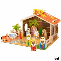 Betlehem dekoration Woomax 20 Dele 29,5 x 16,5 x 22 cm (6 enheder)