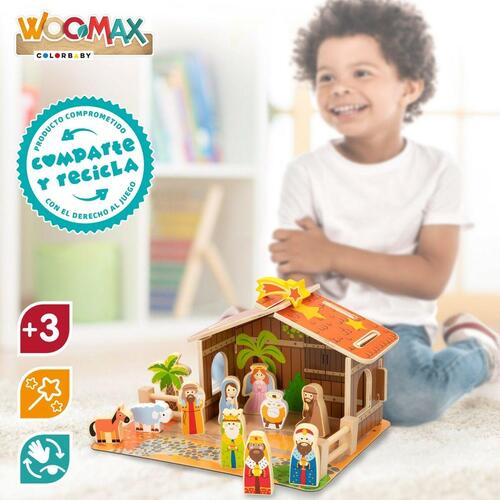 Betlehem dekoration Woomax 20 Dele 29,5 x 16,5 x 22 cm (6 enheder)
