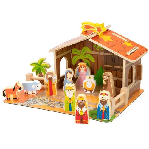 Betlehem dekoration Woomax 20 Dele 29,5 x 16,5 x 22 cm (6 enheder)