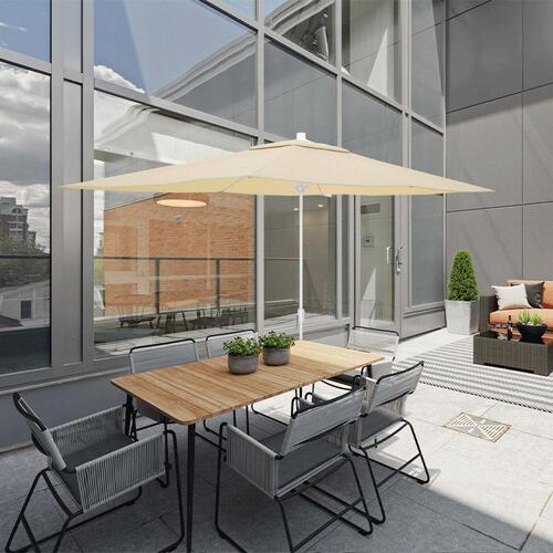 Parasol Marbueno Beige Polyester Stål 200 x 300 cm