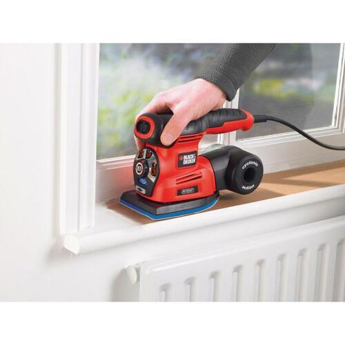 Multifunktionel slibemaskine Black & Decker KA280K-QS 220 W 230 V
