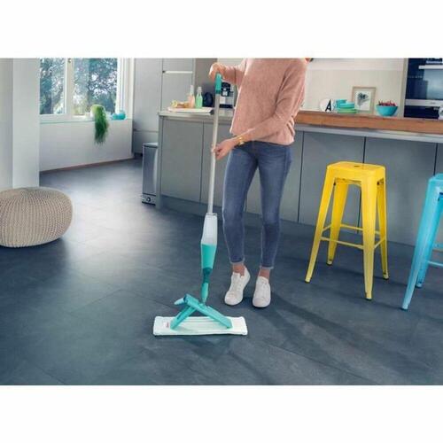 Gulvmoppe Leifheit Easy Spray XL Hvid Grøn Turkisblå Mikrofiber Plastik