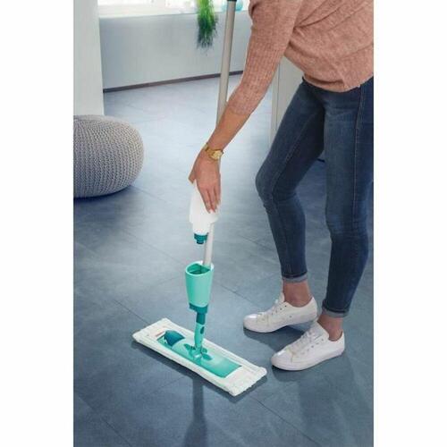 Gulvmoppe Leifheit Easy Spray XL Hvid Grøn Turkisblå Mikrofiber Plastik