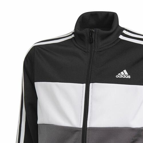 Træningsdragt til børn Adidas Essentials Tiberio Sort 7-8 år