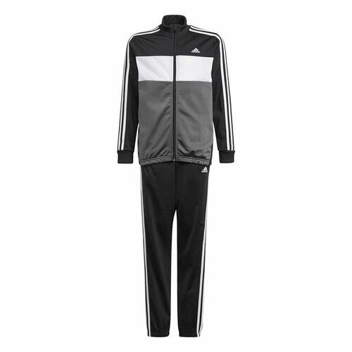 Træningsdragt til børn Adidas Essentials Tiberio Sort 5-6 år