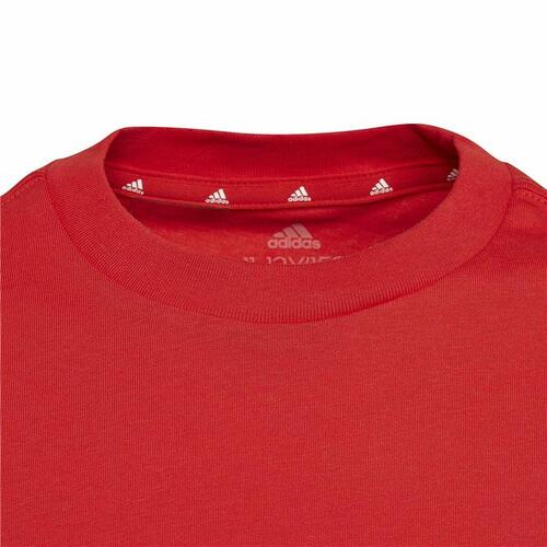 Børne Kortærmet T-shirt Adidas Essentials Rød 8-9 år