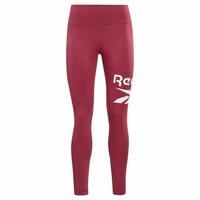 Sport leggings til kvinder Reebok Identity Logo Rød S