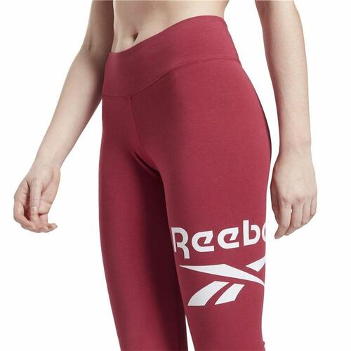Sport leggings til kvinder Reebok Identity Logo Rød S