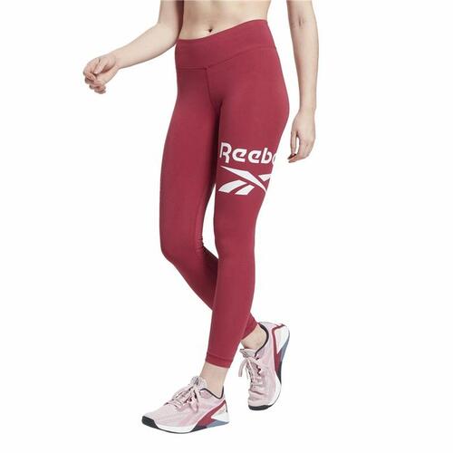Sport leggings til kvinder Reebok Identity Logo Rød S