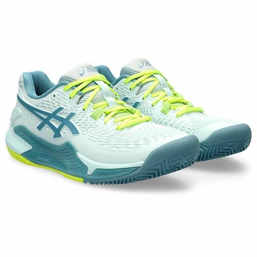 Tennissko til damer Asics Gel-Resolution 9 Clay Akvamarin 37