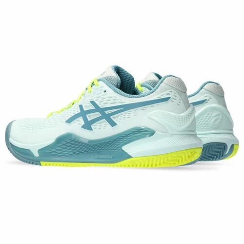 Tennissko til damer Asics Gel-Resolution 9 Clay Akvamarin 37