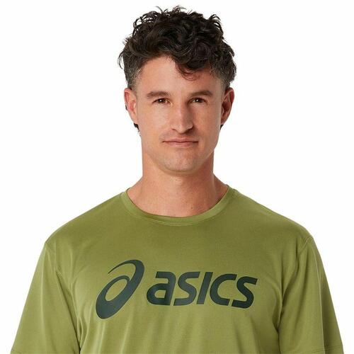 Kortærmet T-shirt til Mænd Asics Core Top Militærgrøn S