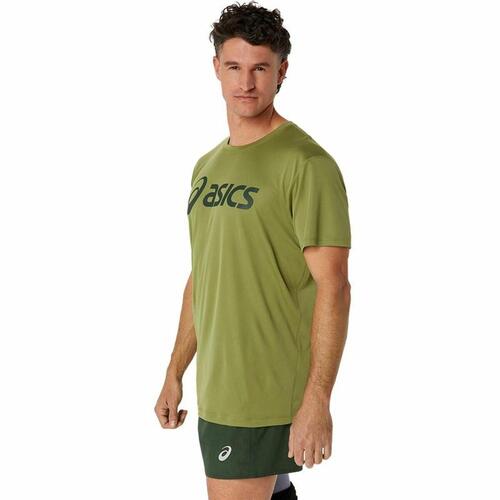 Kortærmet T-shirt til Mænd Asics Core Top Militærgrøn S