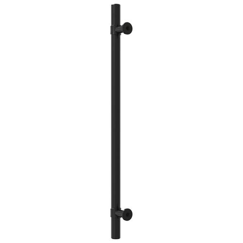 Skabshåndtag 20 stk. 224 mm rustfrit stål sort