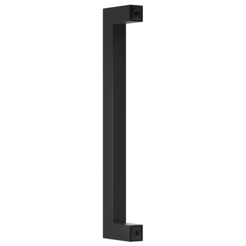 Skabshåndtag 20 stk. 160 mm rustfrit stål sort