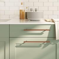 Skabshåndtag 20 stk. 224 mm rustfrit stål bronzefarvet