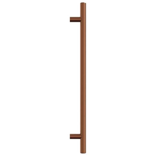 Skabshåndtag 20 stk. 224 mm rustfrit stål bronzefarvet