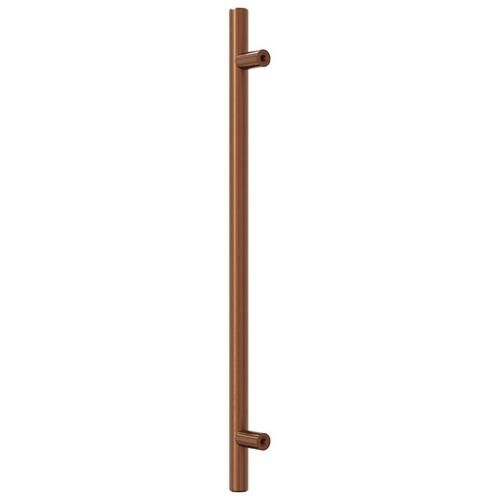 Skabshåndtag 20 stk. 224 mm rustfrit stål bronzefarvet