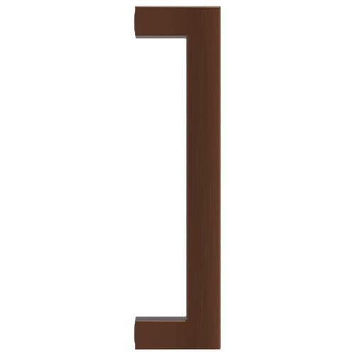 Skabshåndtag 20 stk. 128 mm rustfrit stål bronzefarvet