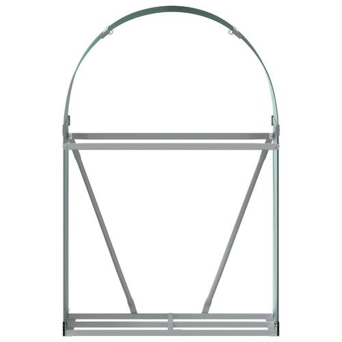 Brændestativ 80x45x120 cm galvaniseret stål grøn