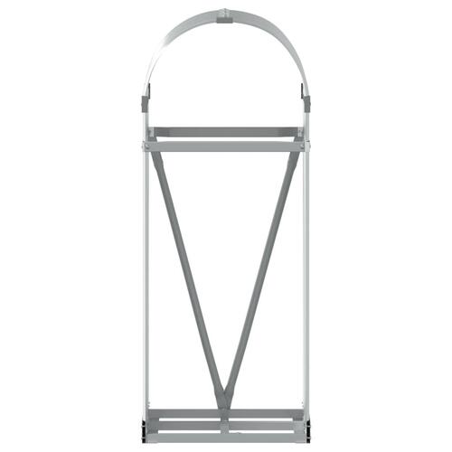 Brændestativ 40x45x100 cm galvaniseret stål grøn
