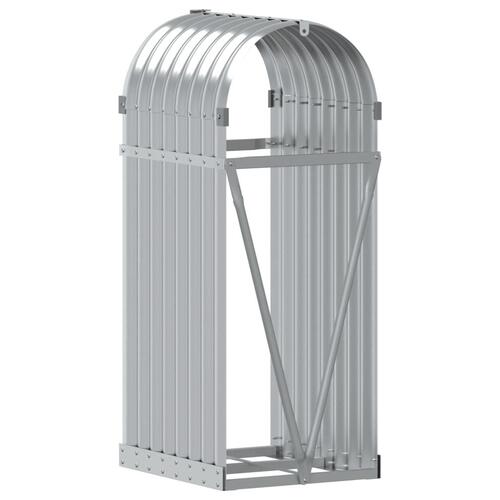 Brændestativ 40x45x100 cm galvaniseret stål grøn