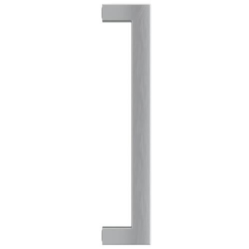 Skabshåndtag 20 stk. 160 mm rustfrit stål sølvfarvet