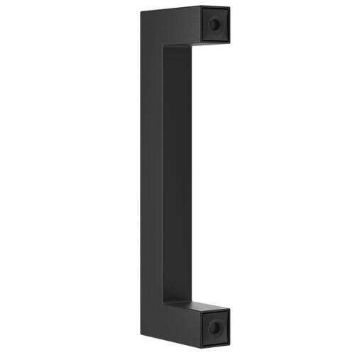 Skabshåndtag 20 stk. 96 mm rustfrit stål sort
