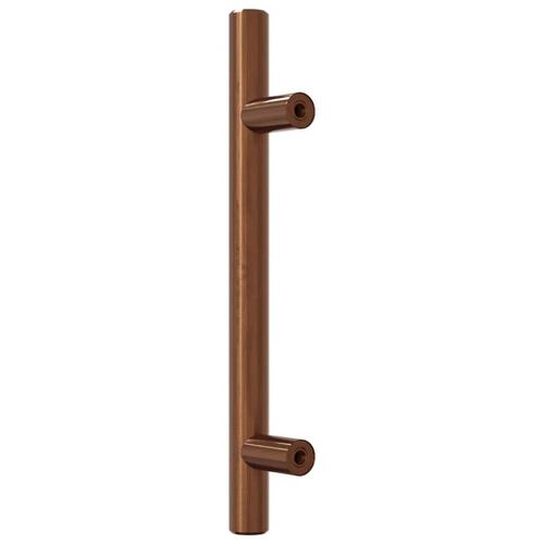 Skabshåndtag 20 stk. 96 mm rustfrit stål bronzefarvet