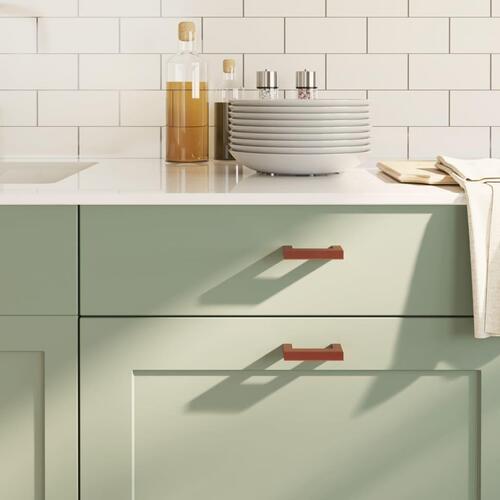 Skabshåndtag 20 stk. 64 mm rustfrit stål bronzefarvet