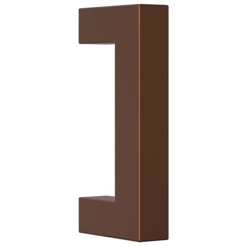 Skabshåndtag 20 stk. 64 mm rustfrit stål bronzefarvet