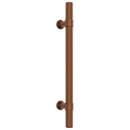 Skabshåndtag 20 stk. 128 mm rustfrit stål bronzefarvet