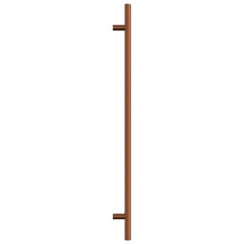 Skabshåndtag 10 stk. 320 mm rustfrit stål bronzefarvet